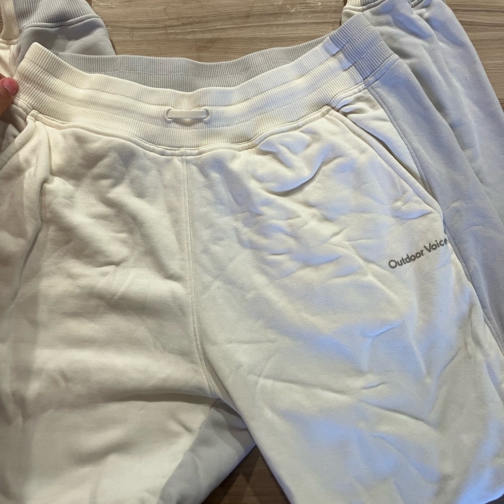 Outdoor Voices Ivory Knitwear